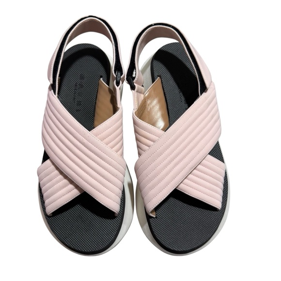 Marni Platform Sandals Rose Size 40 Women’s 9/9.5 Italy Designer Shoes - Picture 4 of 9